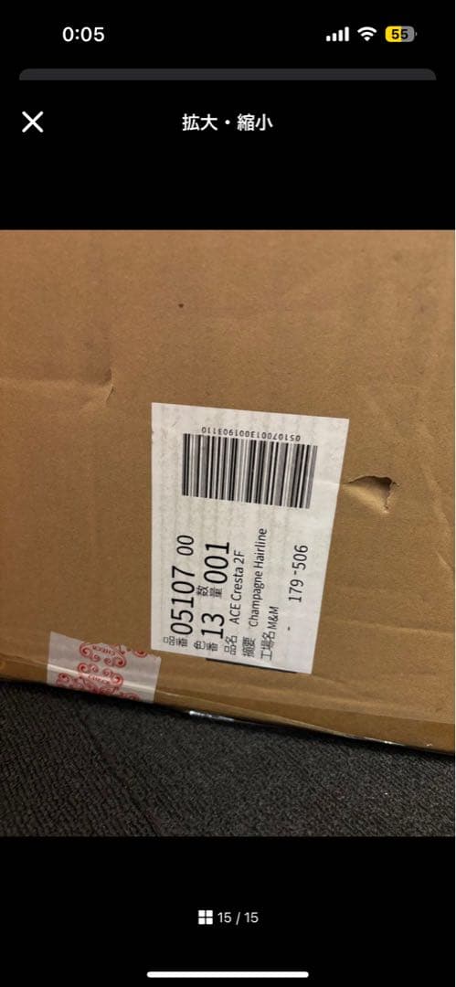 ACE エース スーツケース キャリーケース クレスタ2F Mサイズ 58L