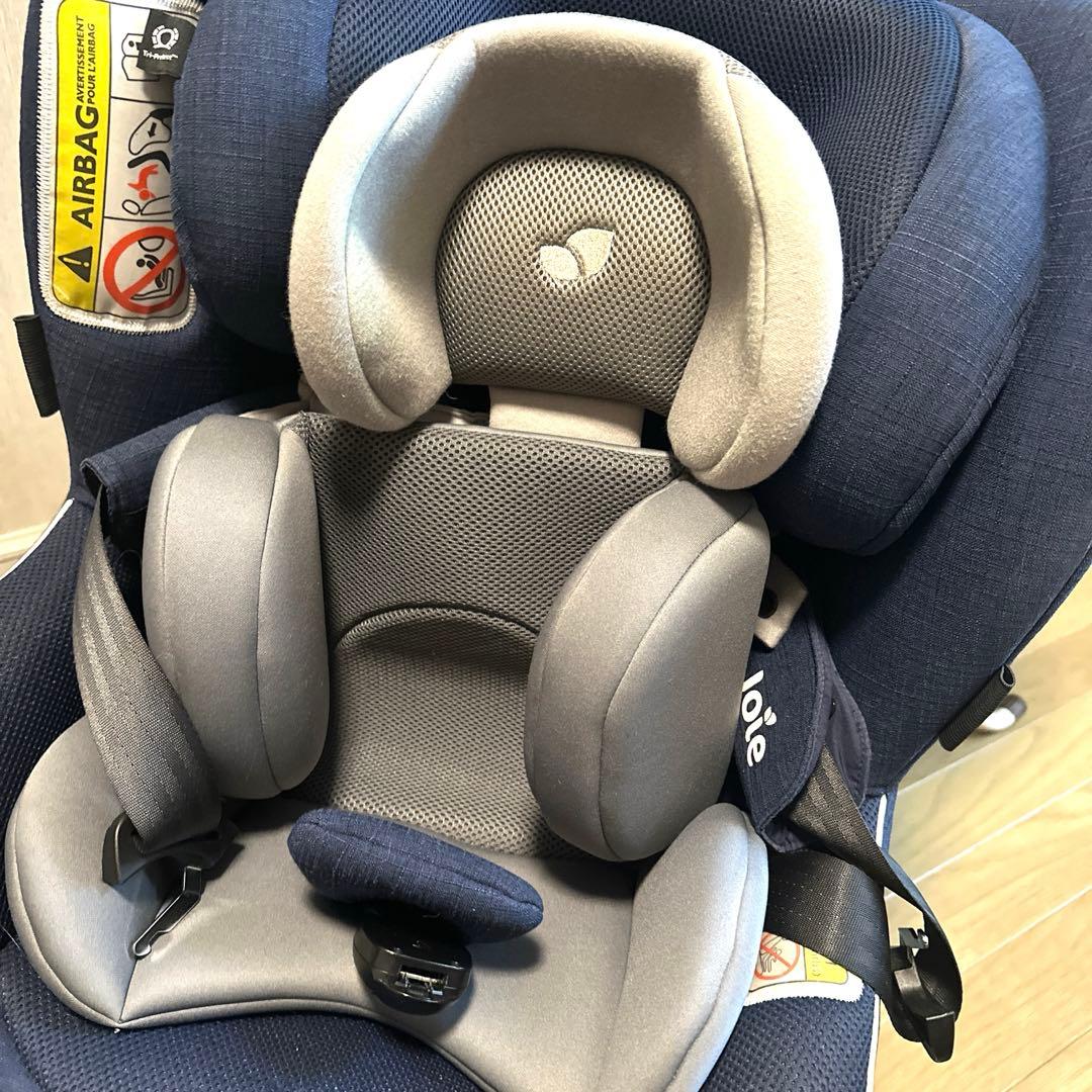 Joie チャイルドシート アーク360°（ネイビー）　キャノピー付き