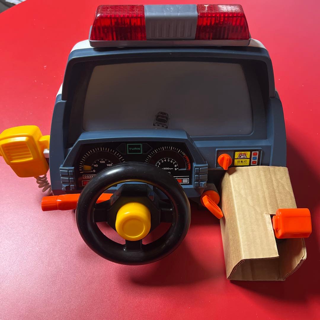 トミー　ドライビングパトカー　ステッカー その他付属品完備