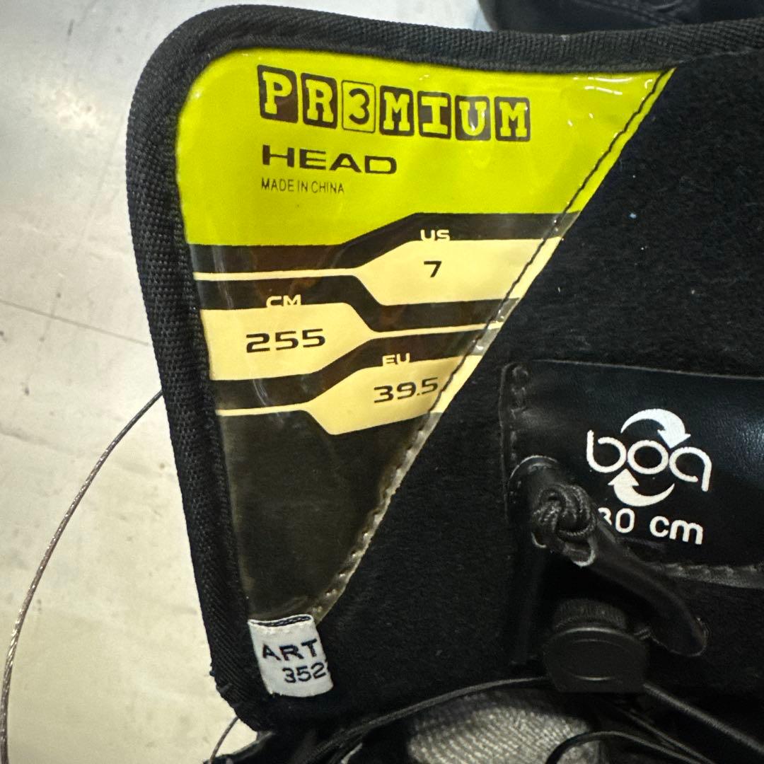 head ヘッド プレミアム BOAダイヤル式スノーボードブーツ 25.5cm