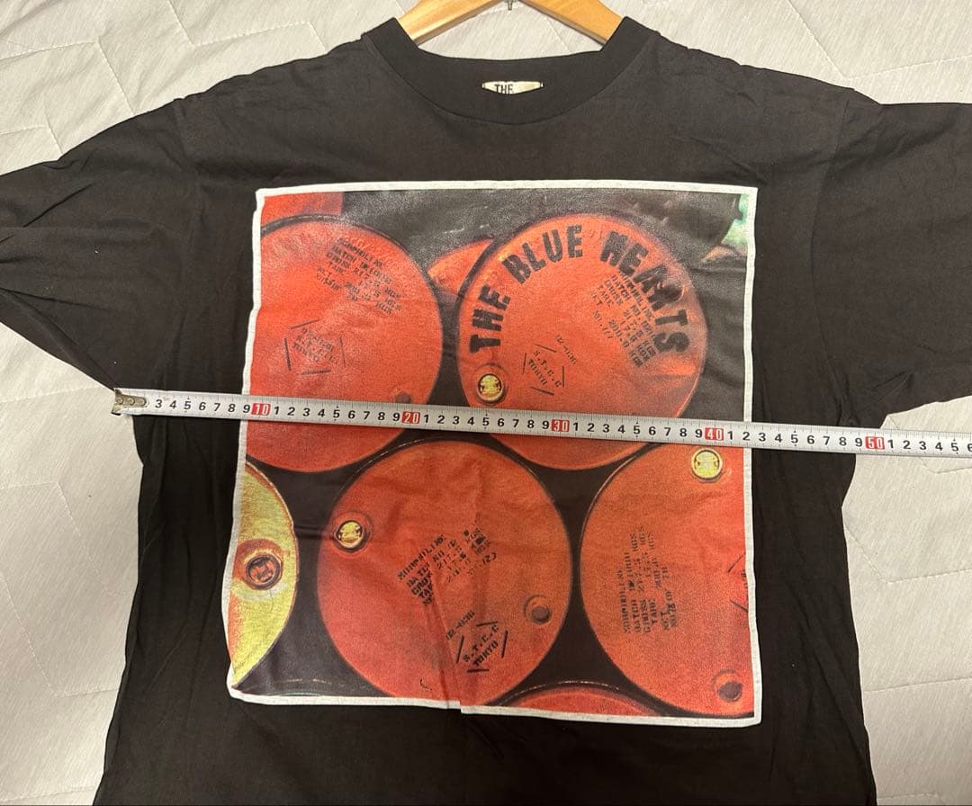 【当時もの】THE BLUE HEARTS ツアーTシャツ Lブルーハーツ