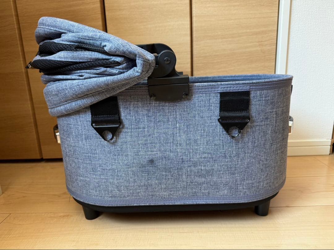 犬用バギー 【AIRBUGGY ドーム3 レギュラーサイズ メランジデニム】