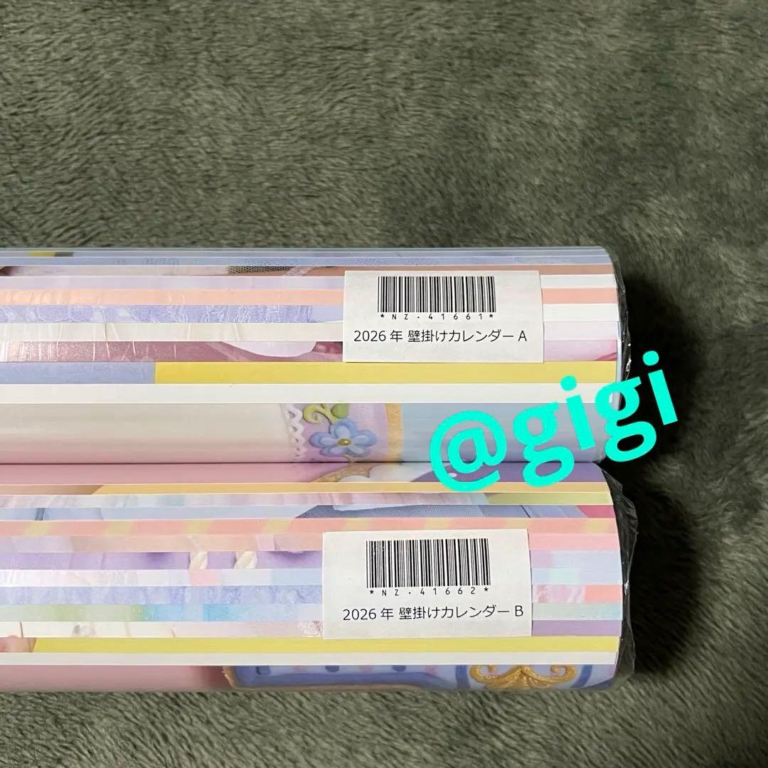 壁掛けカレンダー A B 2本セット 2026年 乃木坂46