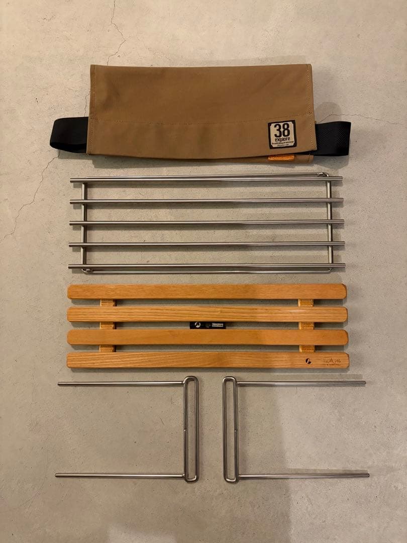 38explore A38grate The Areh刻印　アシノプレート付