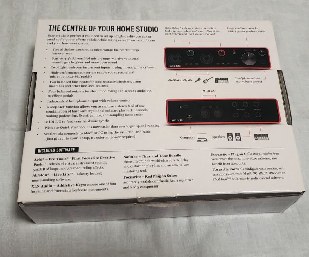 値下中！未開封 Focusrite Scarlett 4i4