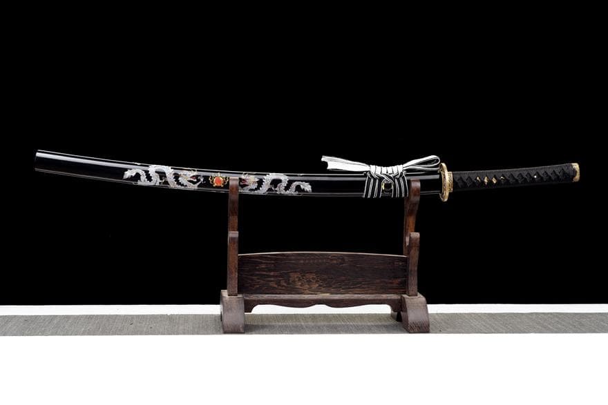 【侍―驚寂】 日本刀 模造刀 居合刀 武士道 武蔵 鑑賞用 手鍛造打