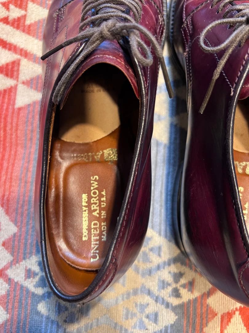 Alden オールデン Vチップ コードバン 54321 バーガンディ