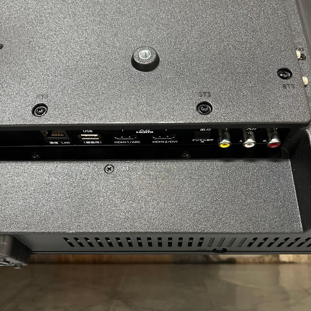 即日受渡❣️全国送料込マクスゼン43型液晶テレビゲームモード搭載。新品リモコン付