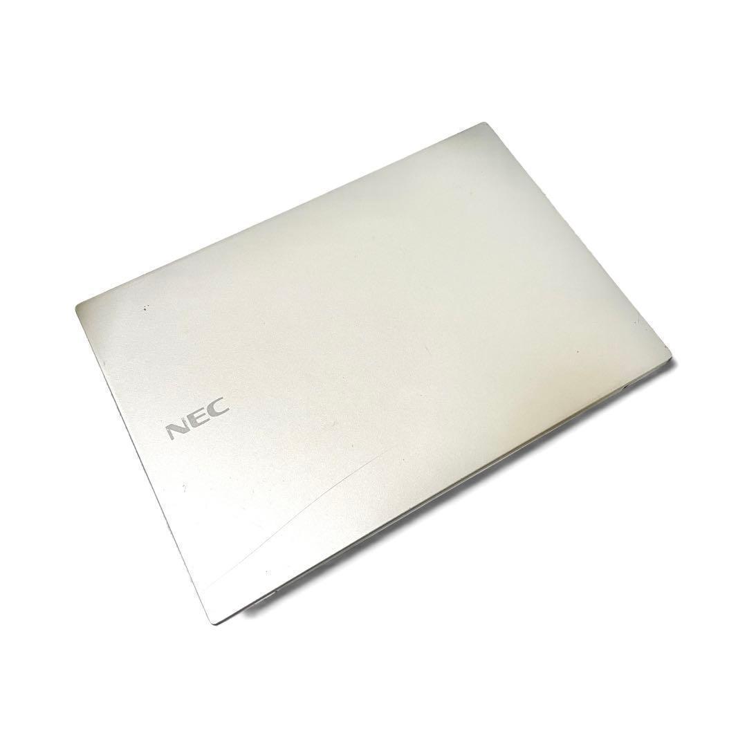 軽量ノートパソコンNEC i5-8350U メモリ8GB　SSD256