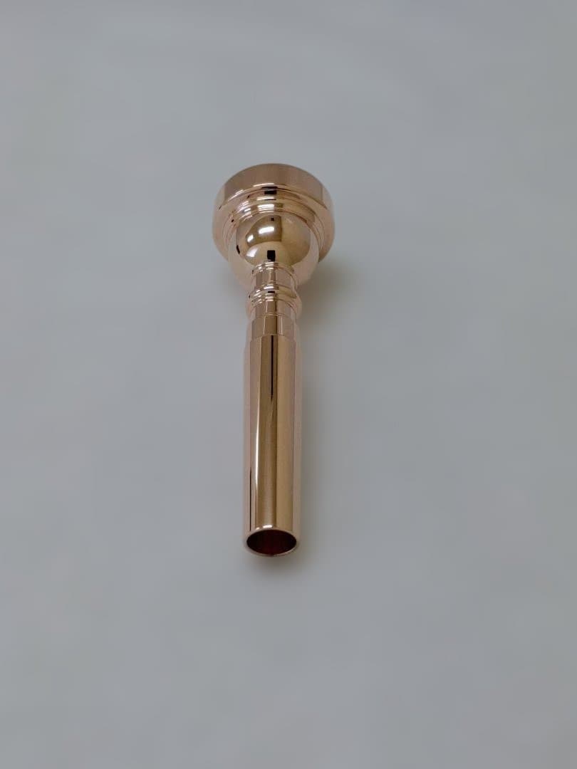Bach トランペットマウスピース　3C　ピンクゴールド
