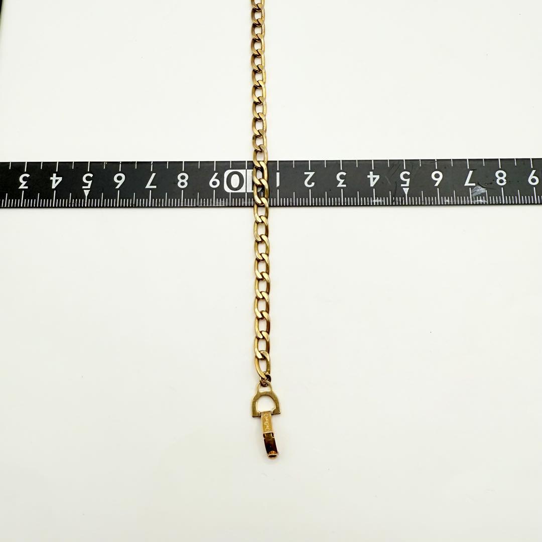 【vintage】Christian Dior ディオール　チェーンブレスレット