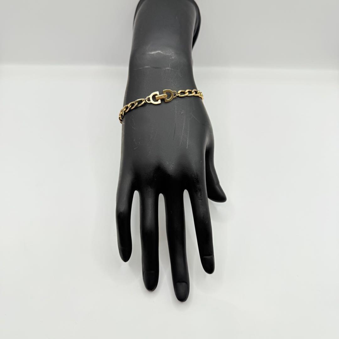 【vintage】Christian Dior ディオール　チェーンブレスレット