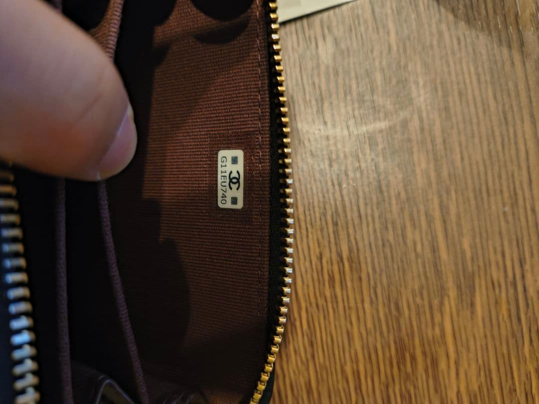 CHANEL シャネル クラシック ジップ パースミニ財布 ブラック