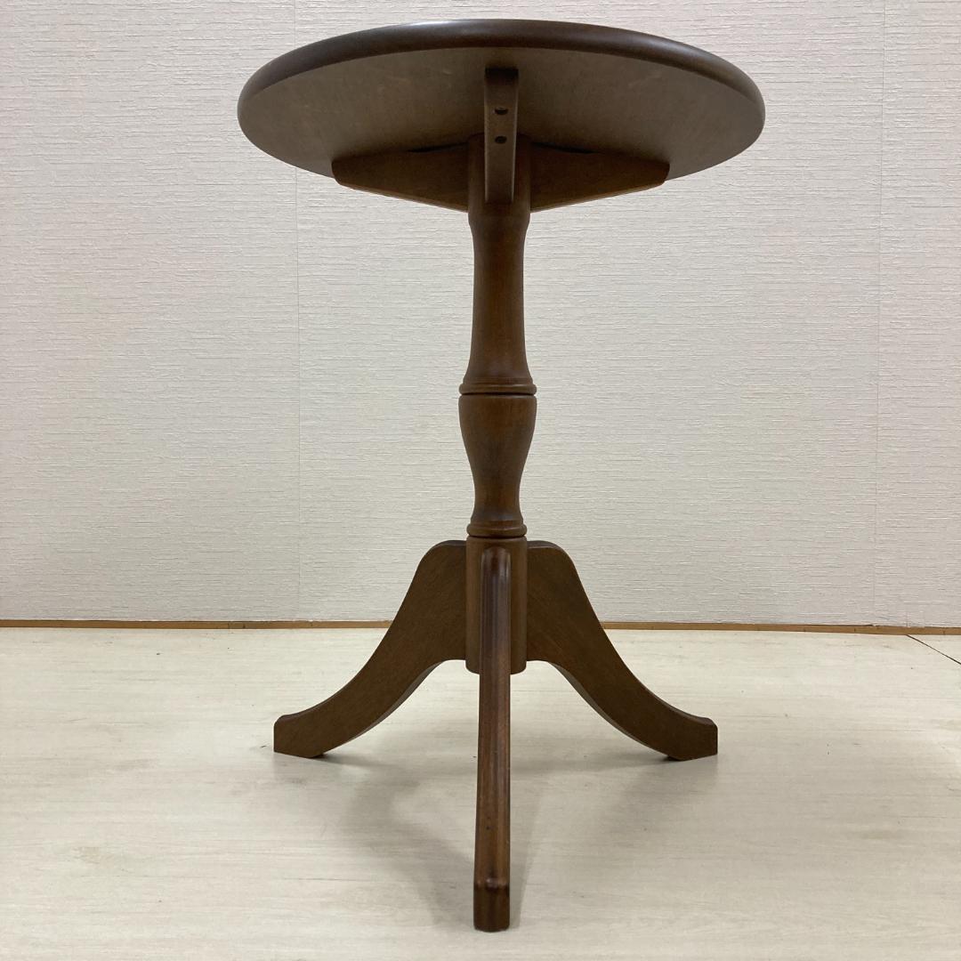 【マルニ】地中海　ワインテーブル　サイドテーブル　コーヒーテーブル　木製 ②