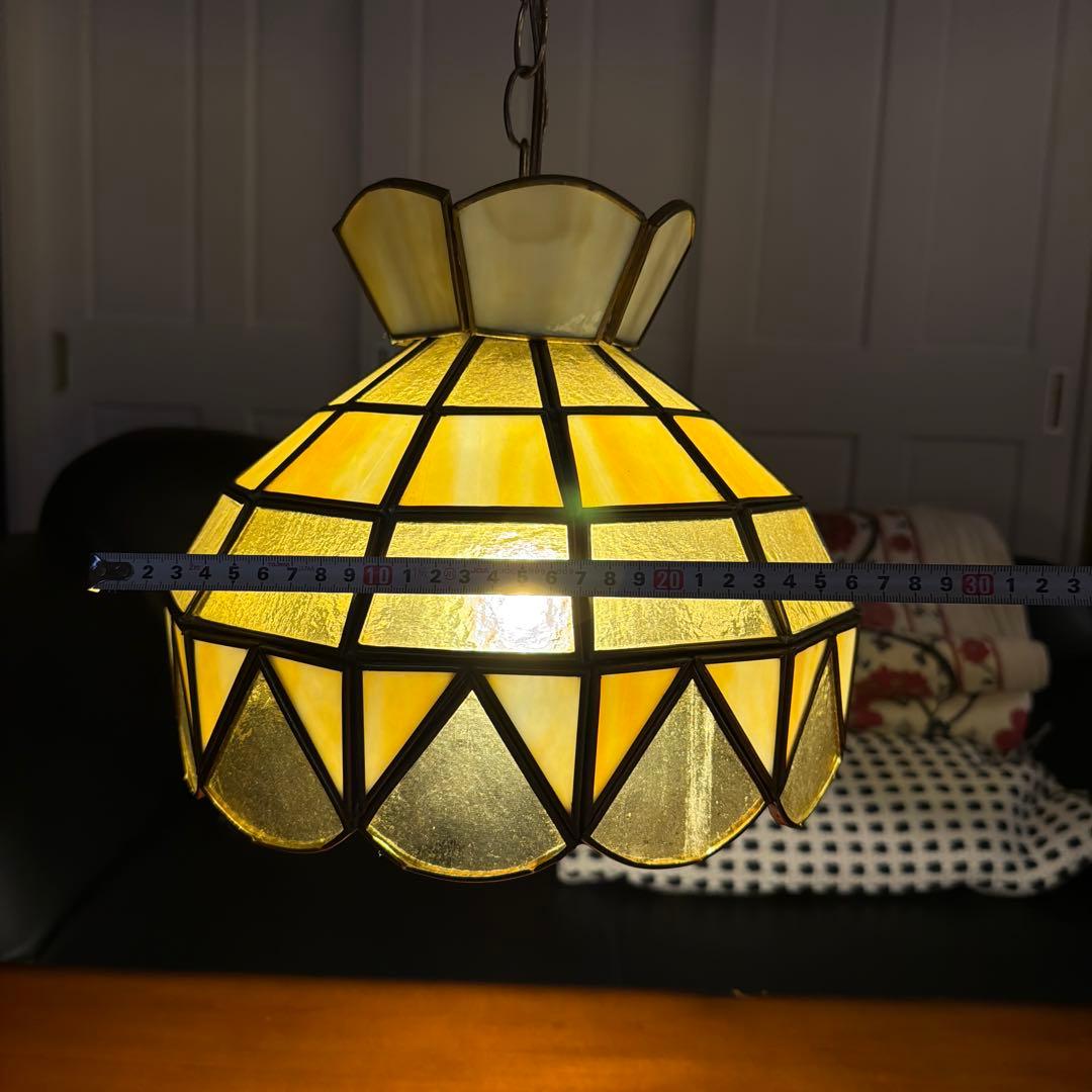 A*7様 ステンドグラス調?ペンダントライト