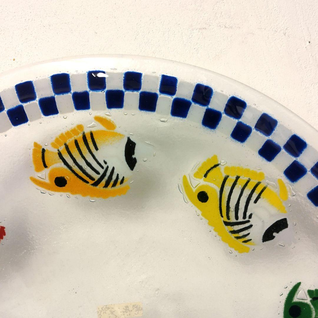 【Peggy Karr】USA  作家  ガラスプレート  大作  サインあり