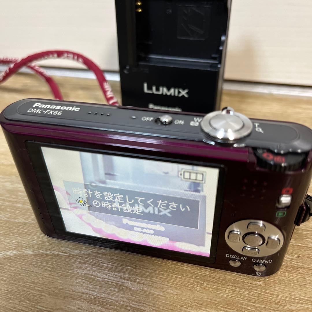 【Panasonic 】デジカメLUMIX　DMC-FX66 14メガピクセル