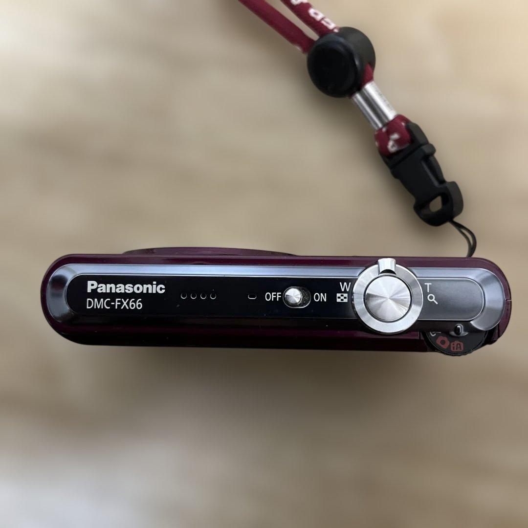 【Panasonic 】デジカメLUMIX　DMC-FX66 14メガピクセル