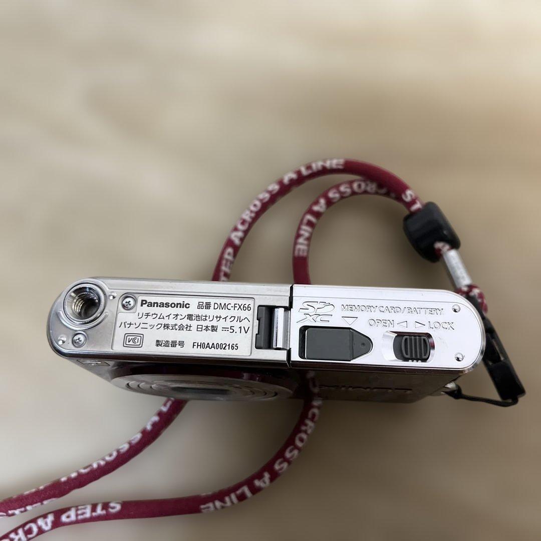 【Panasonic 】デジカメLUMIX　DMC-FX66 14メガピクセル