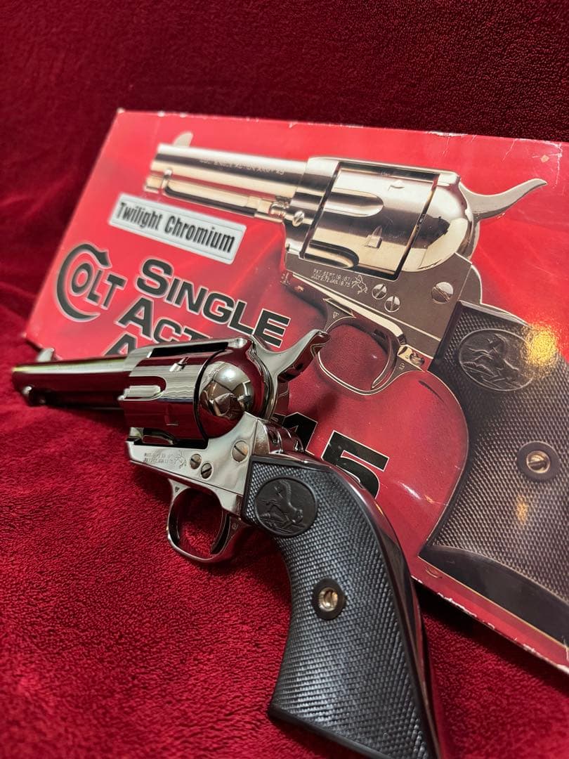 タナカワークス　SAA シングルアクションアーミートワイライトクローム