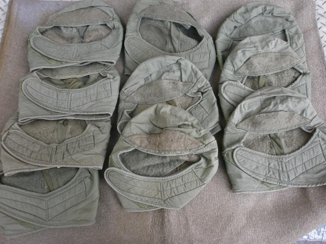 米軍 デットストック　実物 ヘルメット ライナー キャップ　10枚