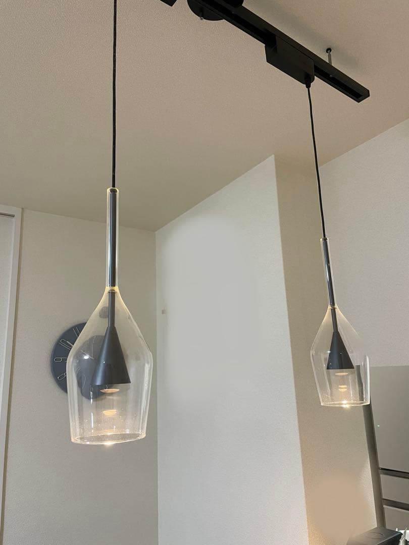 コイズミ　AP45328L ダクトレールセット　ワイングラス　ブラック