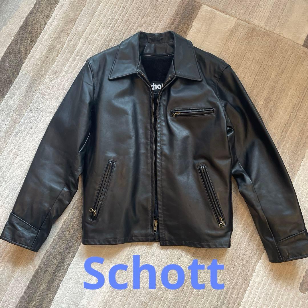 ショット　Schott ライダースジャケット　38