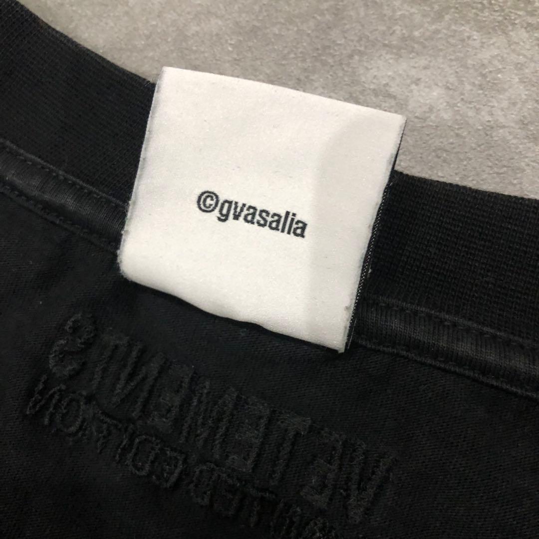 VETEMENTS ヴェトモン 半袖シャツ ブラック
