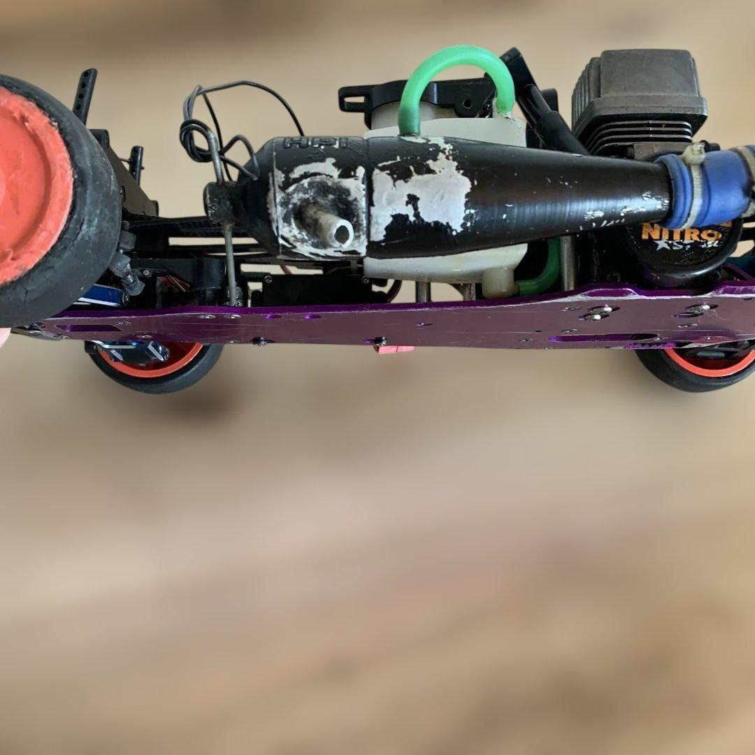 東京理研です。HPI RCホビーラジコンカー カーボンファイバー製当時もの