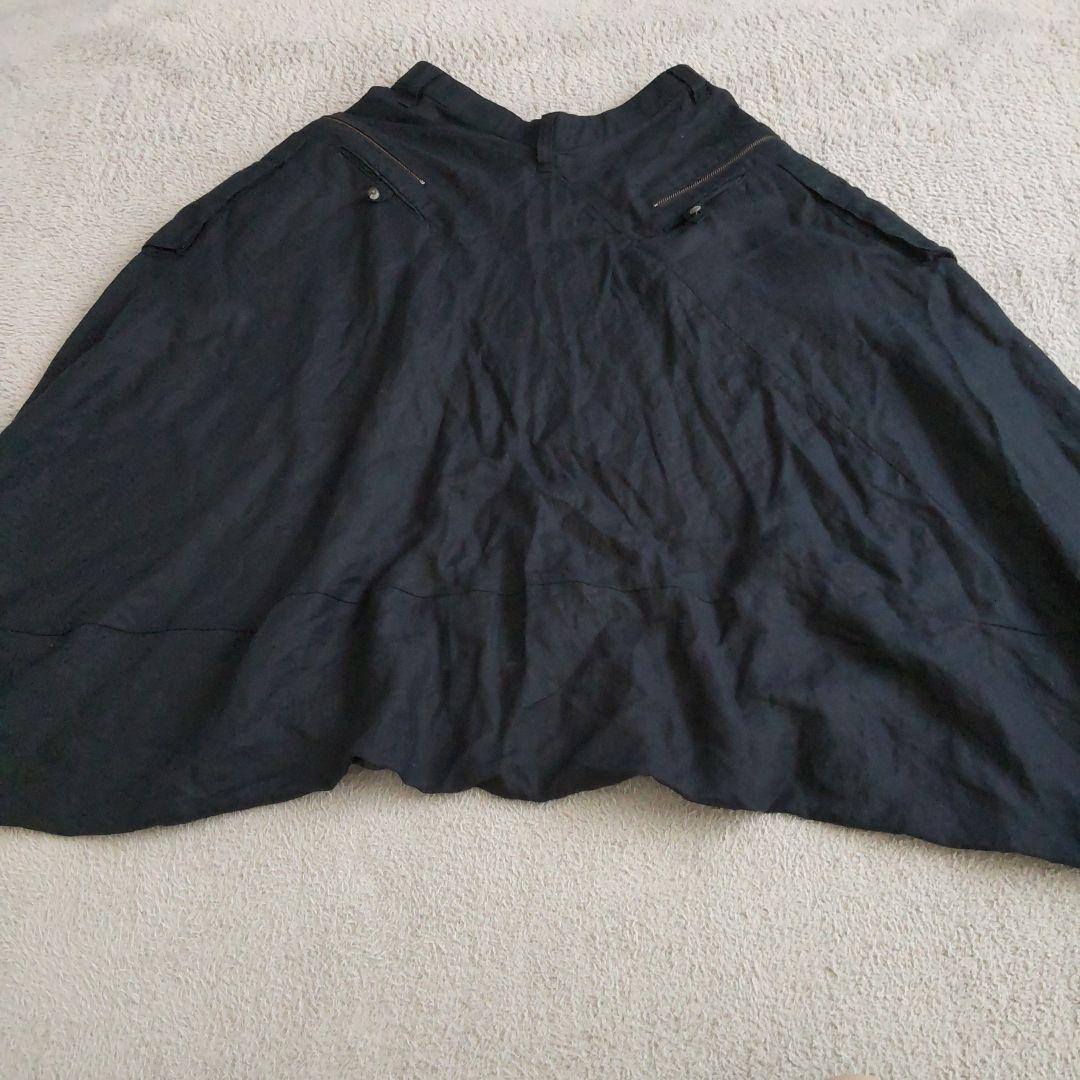 PPFM リネン 麻 サルエルパンツ