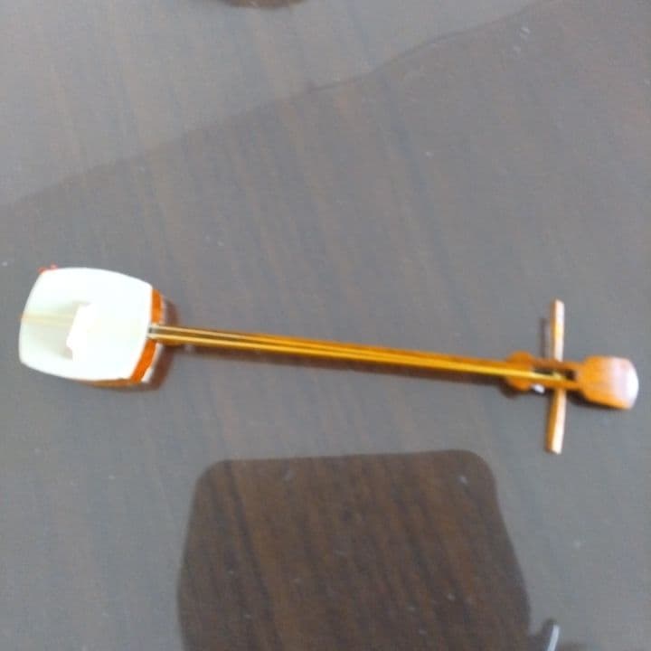 木目込み人形「三味線・女性」籠村美術織物作製⭐︎伝統工芸品