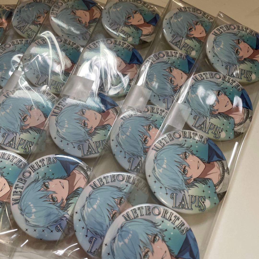 Lapis 夏 ビジュ 等身 めておら 缶バッジ らぴす らぴすくん