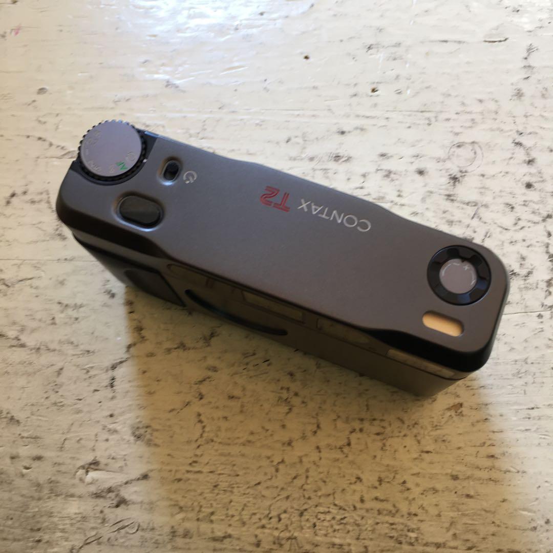 CONTAX T2 チタンブラック　コンパクトフィルムカメラ