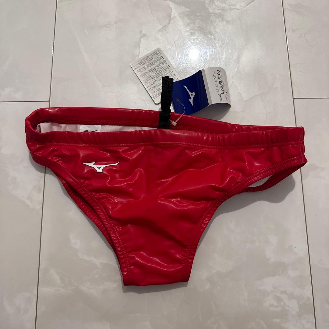 MIZUNO ミズノ 水球用 水着　レッド　Mサイズ