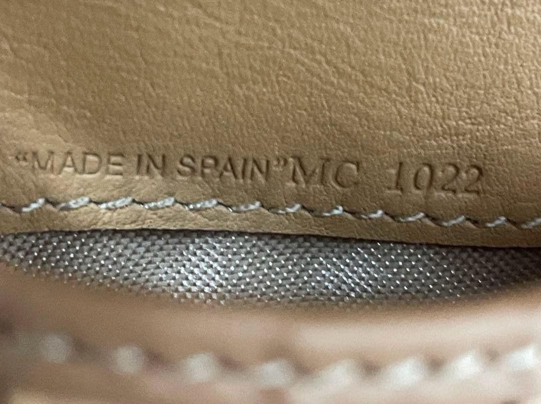 【超美品】Dior ディオール　二つ折り財布　トロッター柄　ブラウン 袋付き