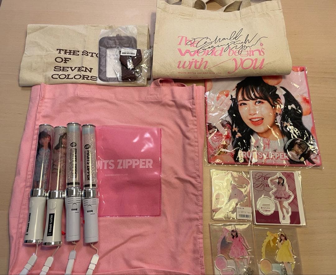 【9/18最終日特価】FRUITS ZIPPER 松本かれん　グッズセット