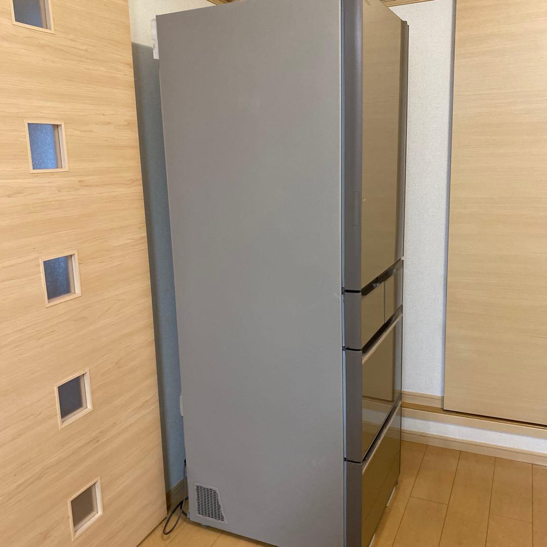 日立冷蔵庫　HITACHI R-HWS47K(XN)型 470L 2019年製