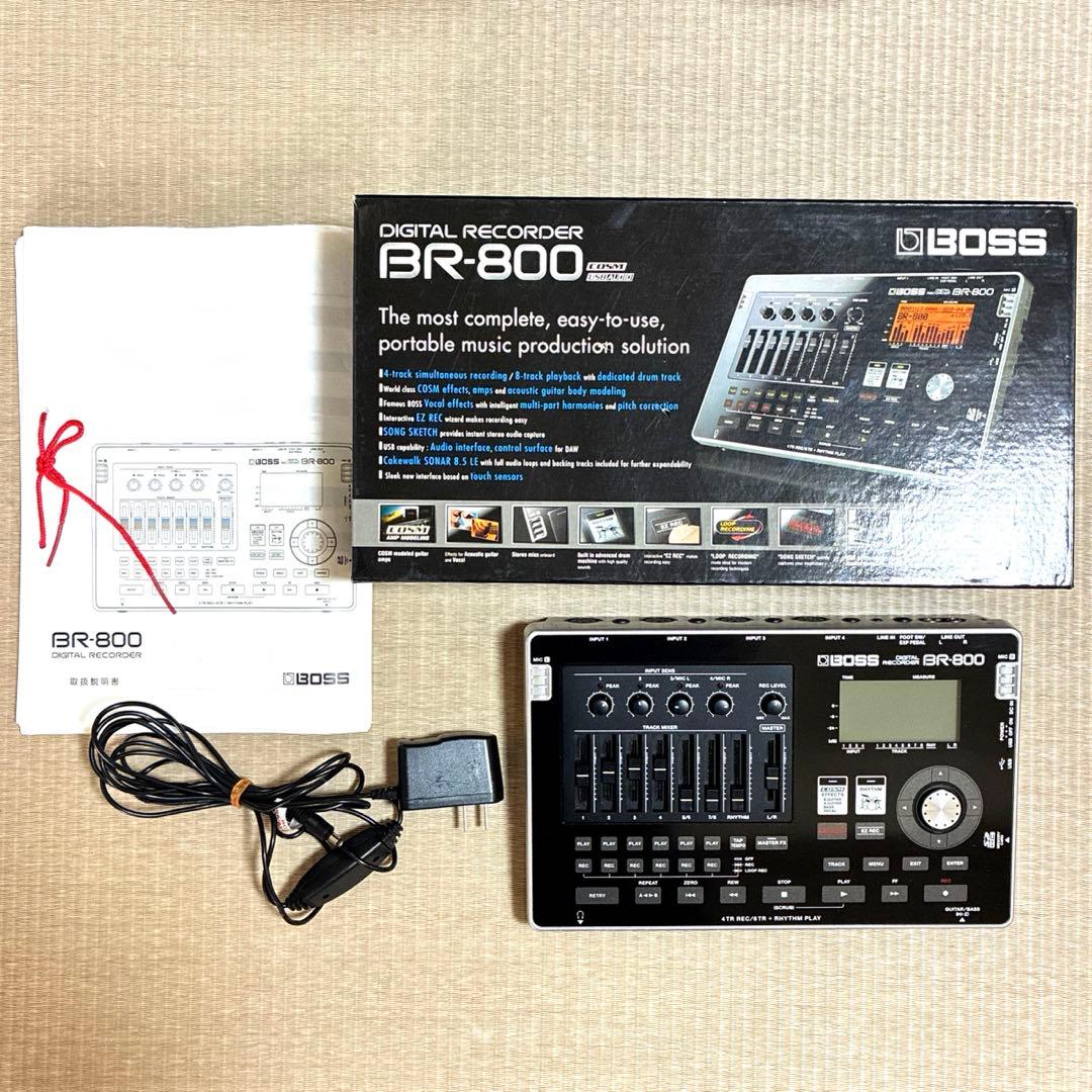 BOSS BR-800 マルチトラックレコーダー　　箱・付属品付き完動品