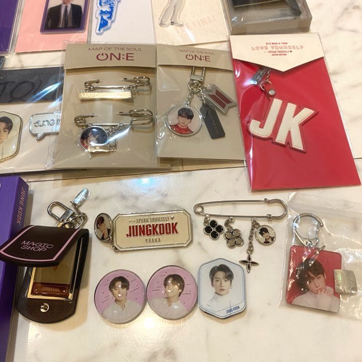 BTS ジョングク グク キーリング アクスタ セット