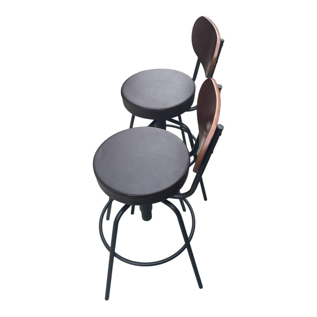 カウンターチェア ダイニングチェア 回転式 ハイチェア 椅子 クラブ 昇降式