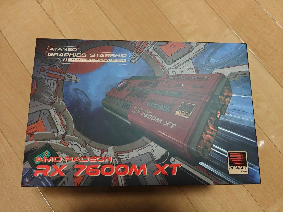 AYANEO　AG01 RX 7600M XT 外付けGPU　egp