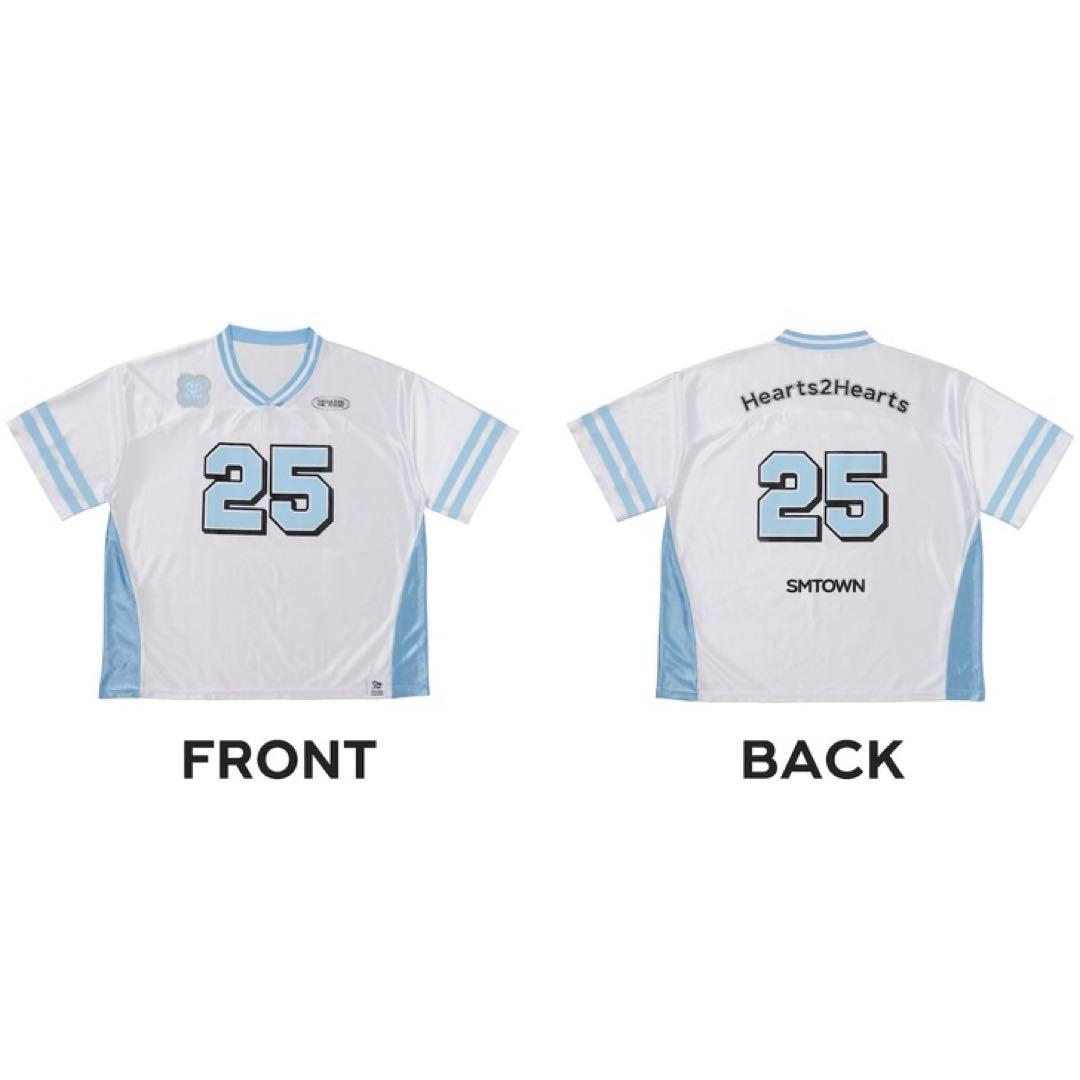 【新品】Hearts2Hearts SMTOWN ユニフォーム ハツハ Ｔシャツ