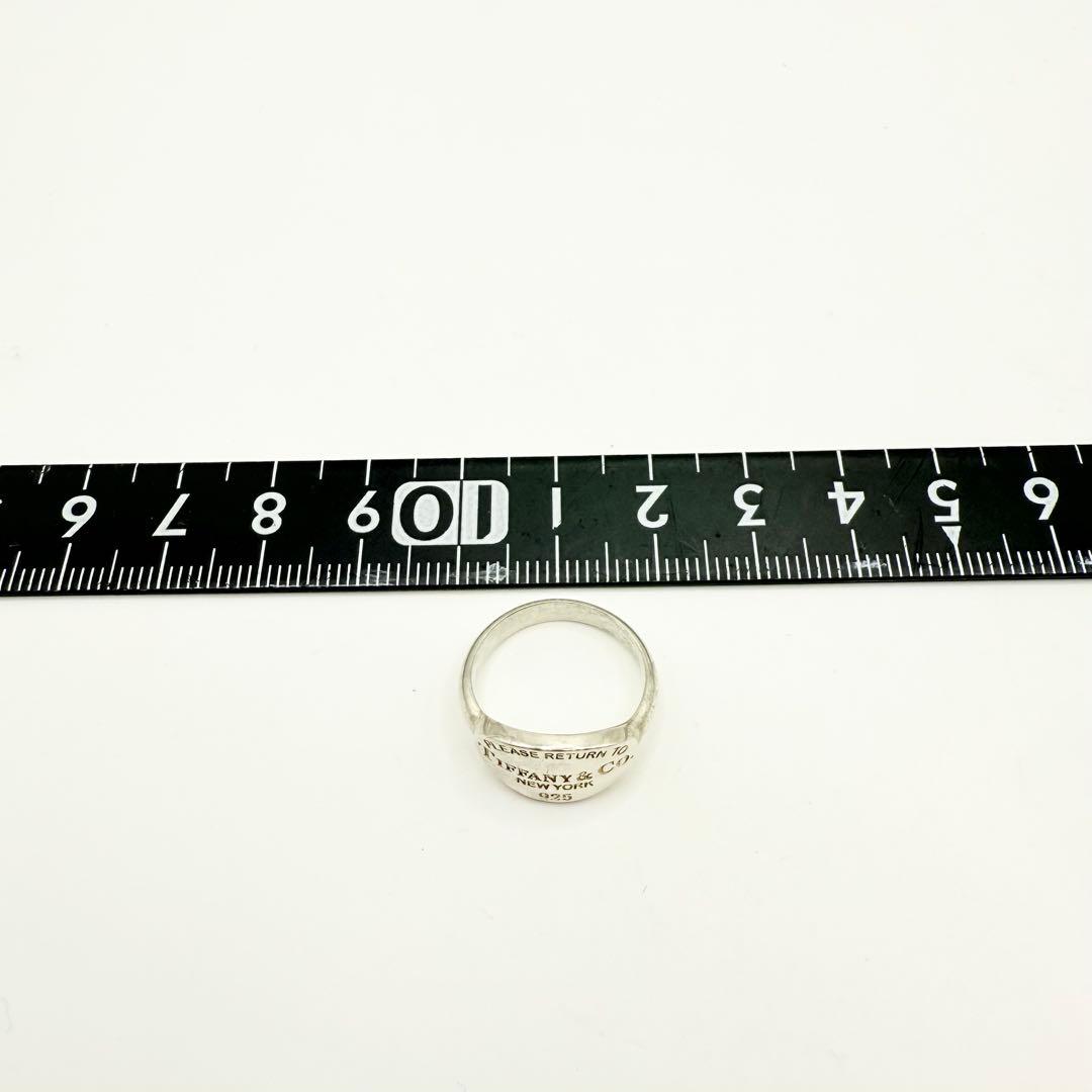 Tiffany ティファニー リターントゥ オーバルタグ リング　8.5号　SV