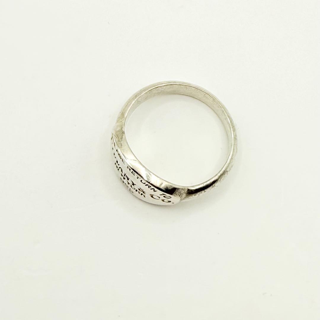 Tiffany ティファニー リターントゥ オーバルタグ リング　8.5号　SV