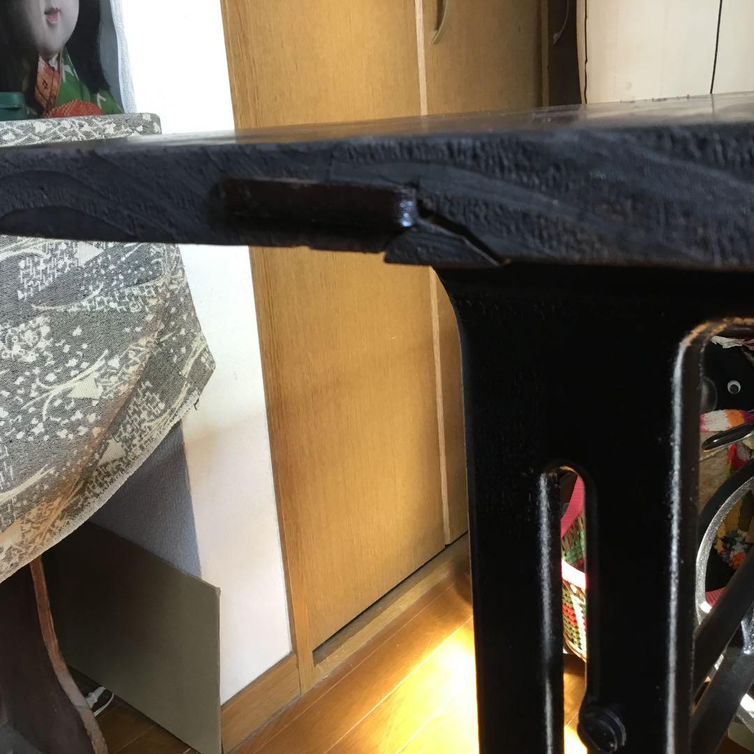 ※アンティーク※ SINGERシンガー足踏みミシン脚のテーブル　アイアン