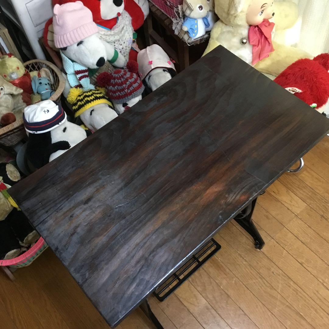 ※アンティーク※ SINGERシンガー足踏みミシン脚のテーブル　アイアン