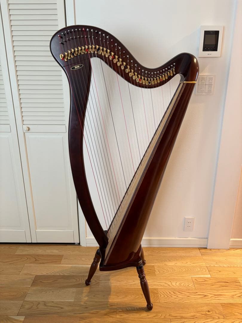 青山ハープ 34弦 130DB 弦楽器