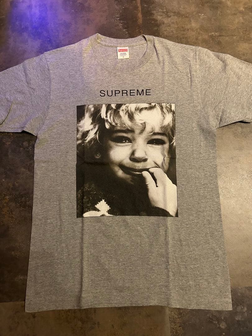 キムタク着　Supreme cry baby Tee グレー M 新品未使用