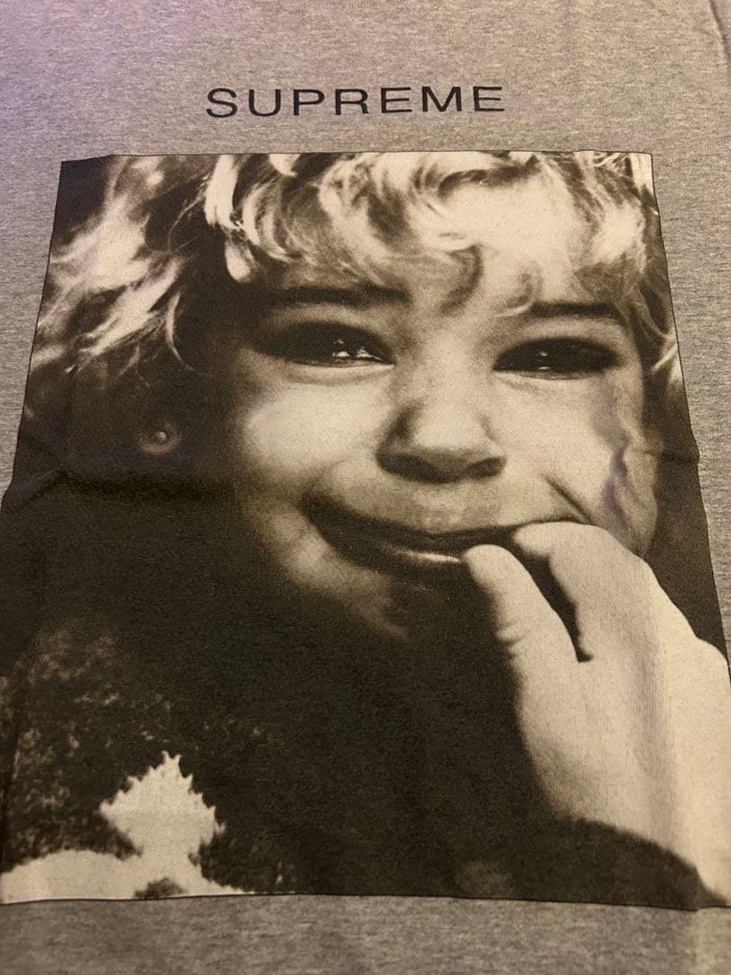 キムタク着　Supreme cry baby Tee グレー M 新品未使用
