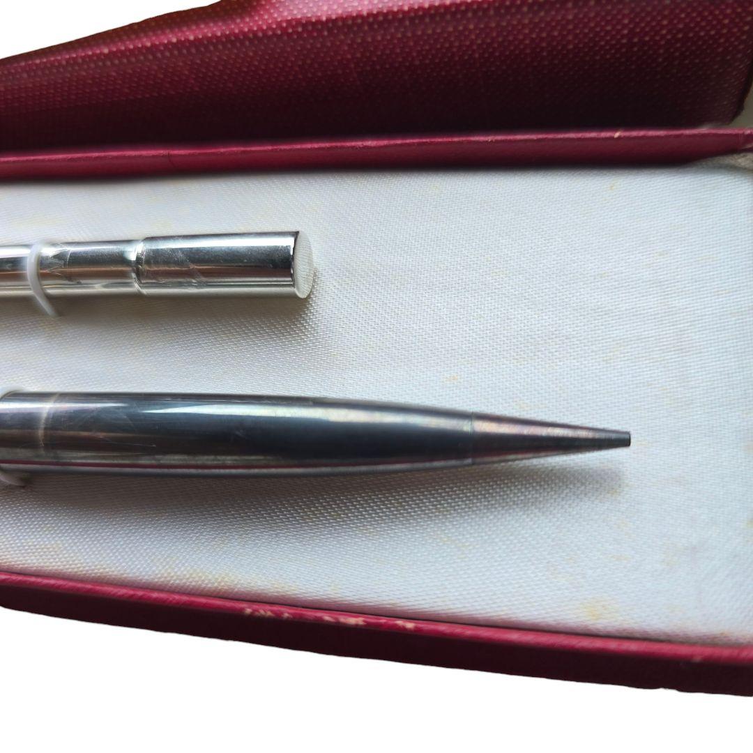 値下げNEWMAN ニューマン 純銀製 シャープペンシル シルバー